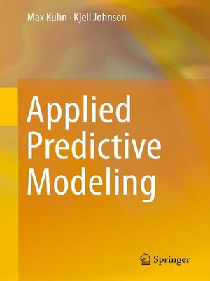 cover image of Applied Predictive Modeling